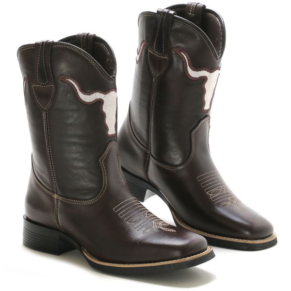 Bota Texana Roceira Brown