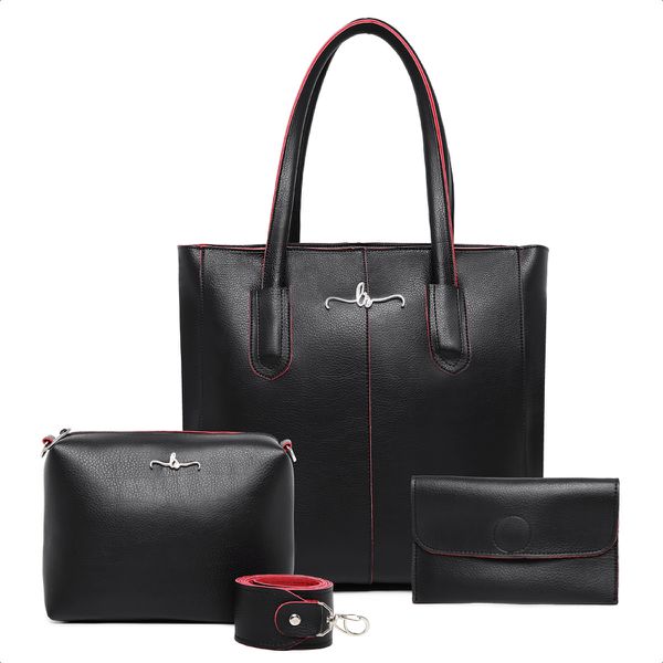 Bolsa Feminina Lorena Rodrigues Lançamento Preto
