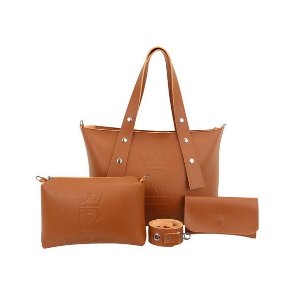 Bolsa Feminina Shopper Kit + Necessaire + Carteira New 010