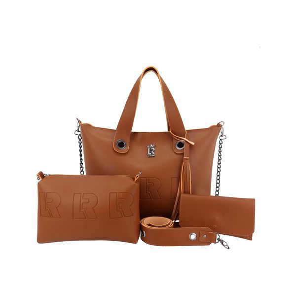 Bolsa Feminina Shopper Totebag Kit + Necessaire +carteira 06