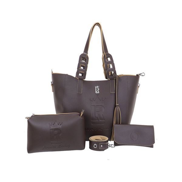 Bolsa Feminina Shoulder Bag Lr Estilo E Sofisticação 013
