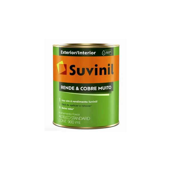 Tinta Acrílica Rende & Cobre Muito Suvinil 900ml