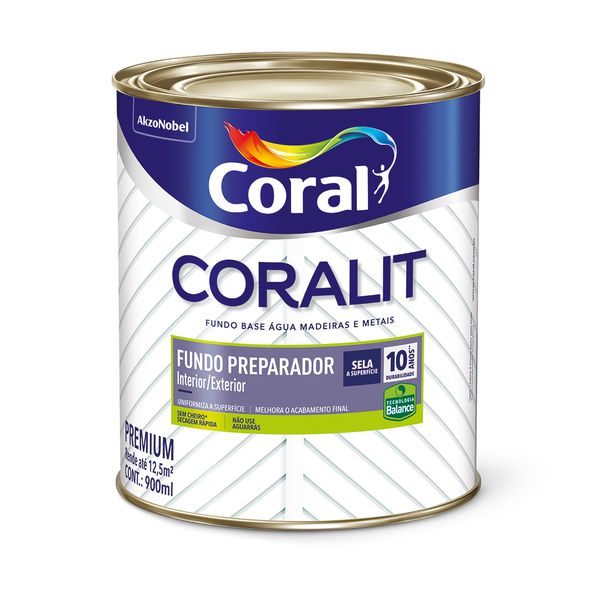 Fundo Preparador Balance Coralit 900ml