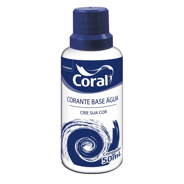Corante Base Água Coral 50ml