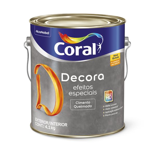 Decora Efeitos Especiais Coral Cimento Queimado 3,4l