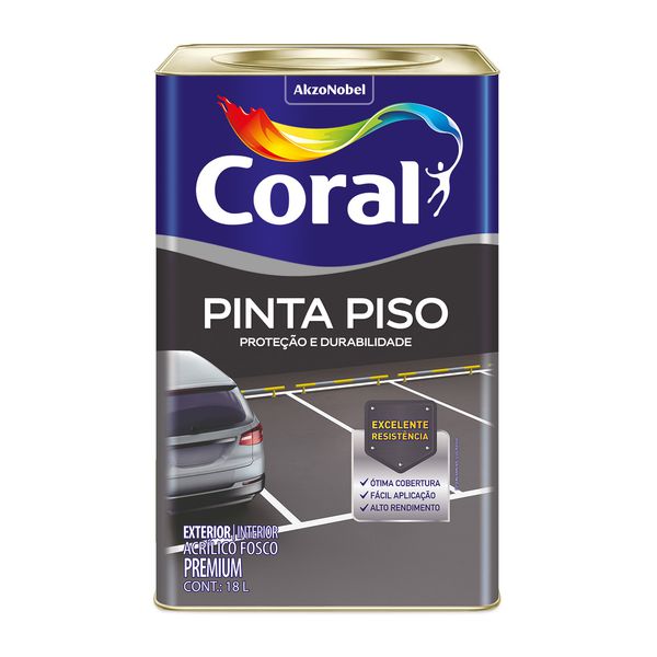 Tinta Para Piso Coral 18L