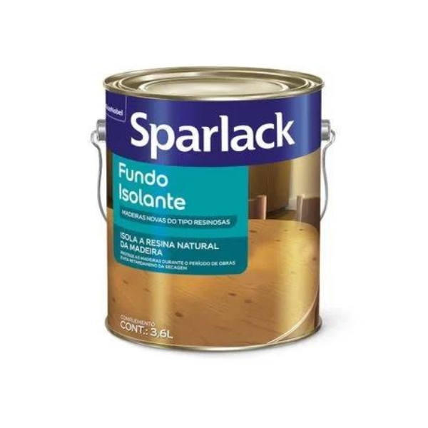 Fundo Isolante Para Madeira Sparlack 3,6L