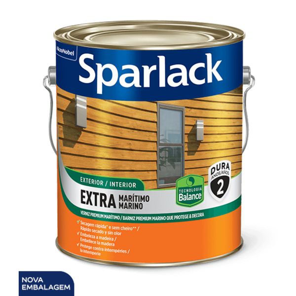 Verniz Extra Marítimo Balance Sparlack Brilhante 900ml