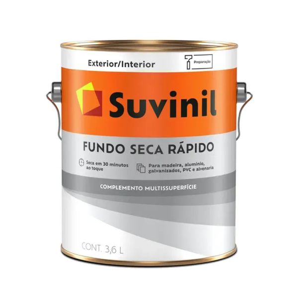 Fundo Base Água Seca Rápido Suvinil 3,6L