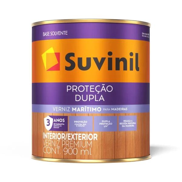 Verniz Marítimo Madeira Protegida Fosco Suvinil 900ml