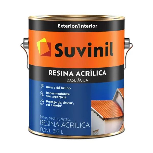 Resina Acrílica Base Agua Suvinil 3,6L
