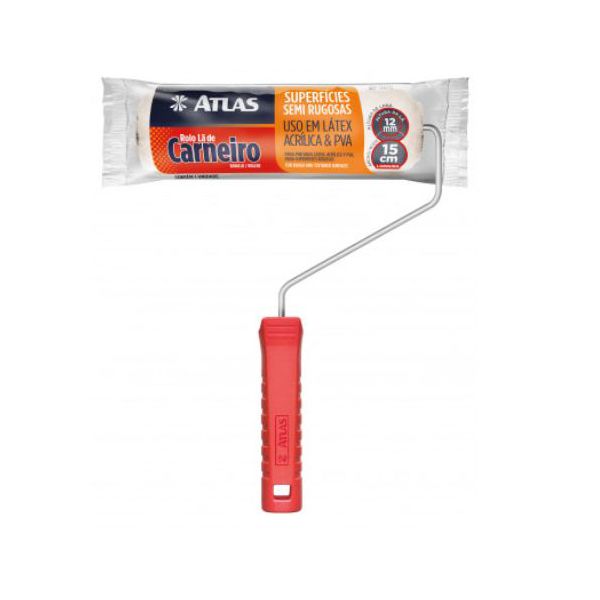 Rolo de Lã Comum 15 cm 328/15 ATLAS