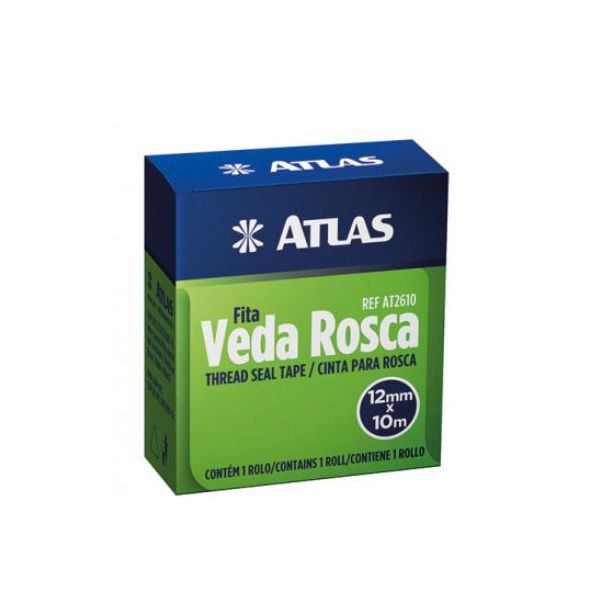 Fita Veda-Rosca 12MMX10M AT2610 ATLAS