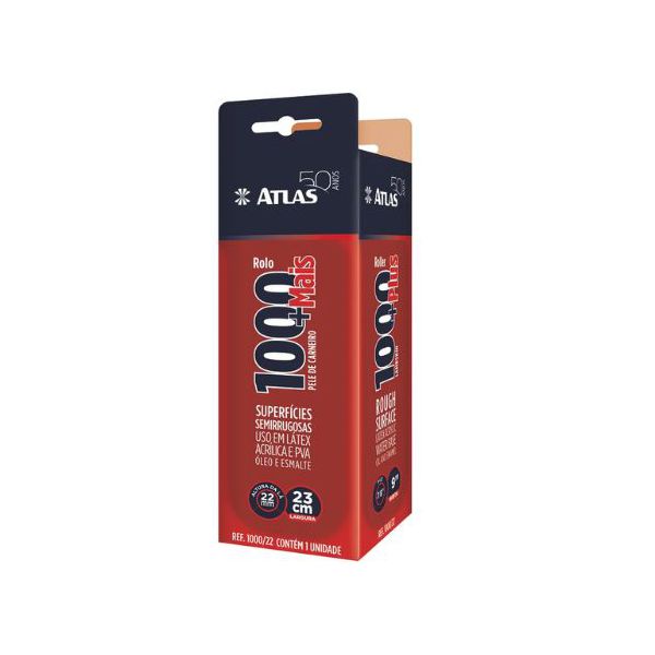 Rolo de Lã 1000 23 cm 1000/22 ATLAS