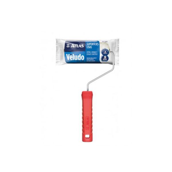 Rolo de Veludo 09 cm 329/9 ATLAS