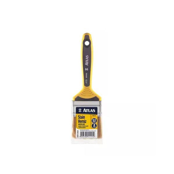 Trincha Stain E Verniz 419/6 2 1/2 ATLAS