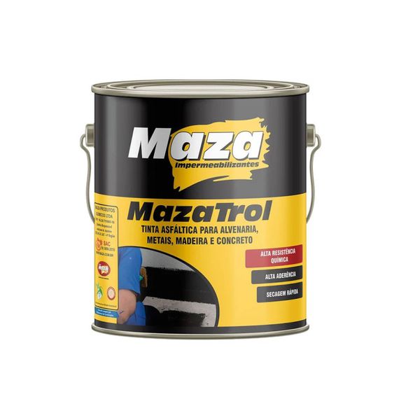 Tinta Asfáltica Mazatrol 3,6l