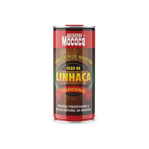 Óleo De Linhaça Tradicional Protege Madeira Mococa 900ml