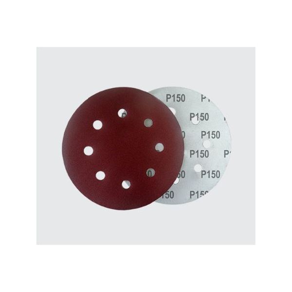 Disco De Lixa 150 180MM 8 Furos NAUBER
