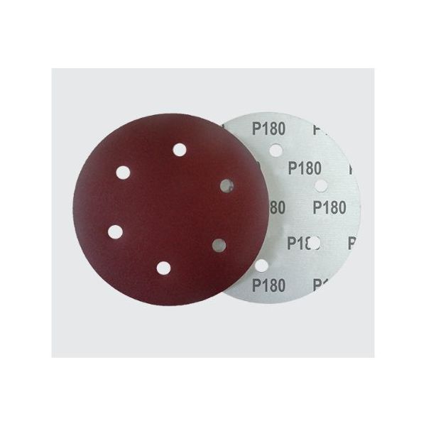 Disco De Lixa 180 225MM 6 Furos NAUBER