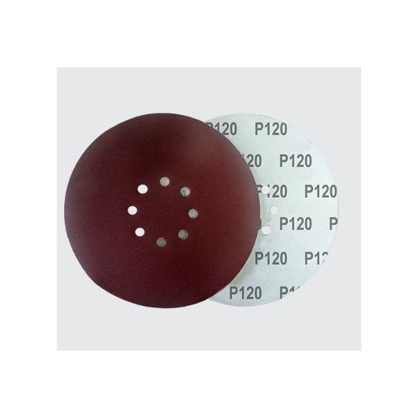 Pac 5 Discos De Lixa 120 225MM 8 Furos NAUBER