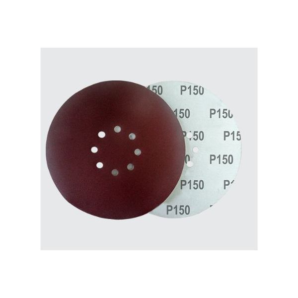 Pac 5 Discos De Lixa 150 225MM 8 Furos NAUBER