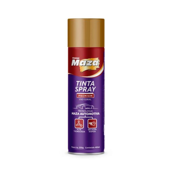 Tinta Spray Metálico Maza 400ml / 250g