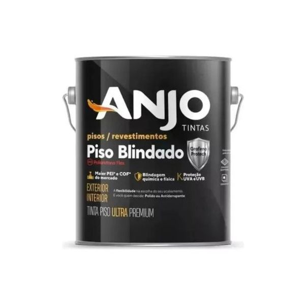 Piso Blindado Grafeno Flex PU Verniz Polido Anjo 10L