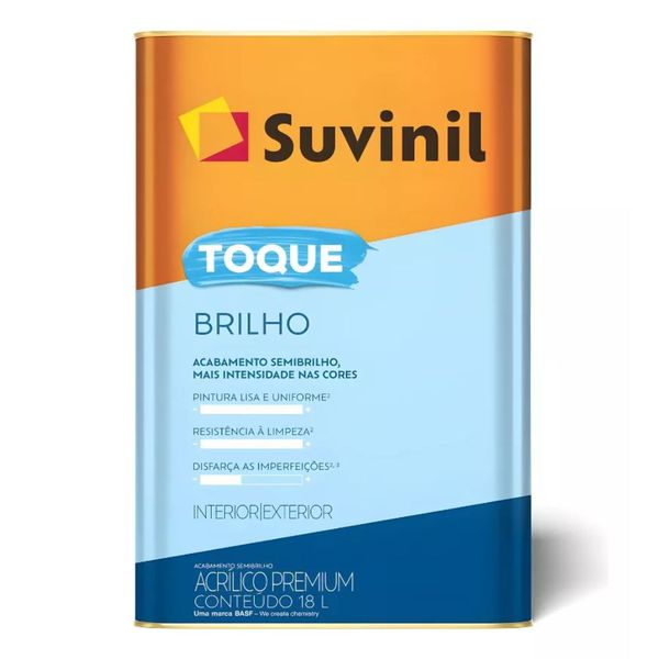 Tinta Acrílica Toque Semi-brilho Suvinil 18l