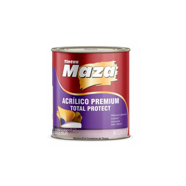 Tinta Acrílica Premium Fosco Maza 900ml