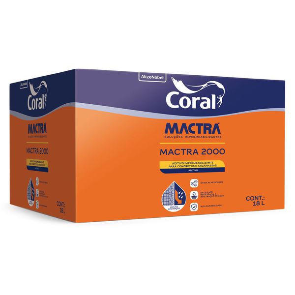 Mactra 2000 PR Caixa c/ 9 Sachês 18l