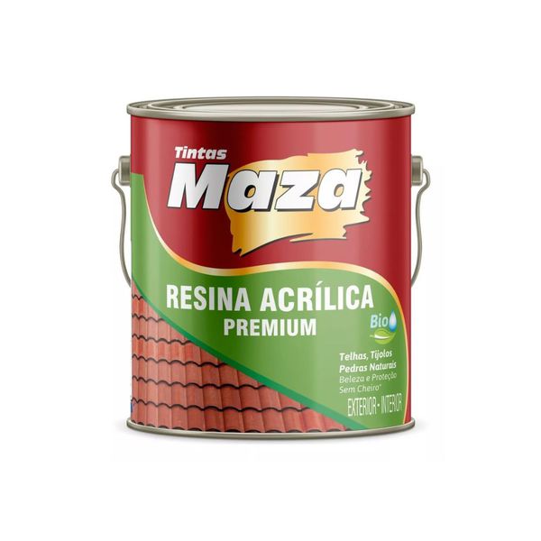 Resina Acrílica Base Água Maza 3,6l