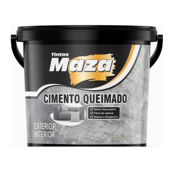 Cimento Queimado Maza balde 23kg