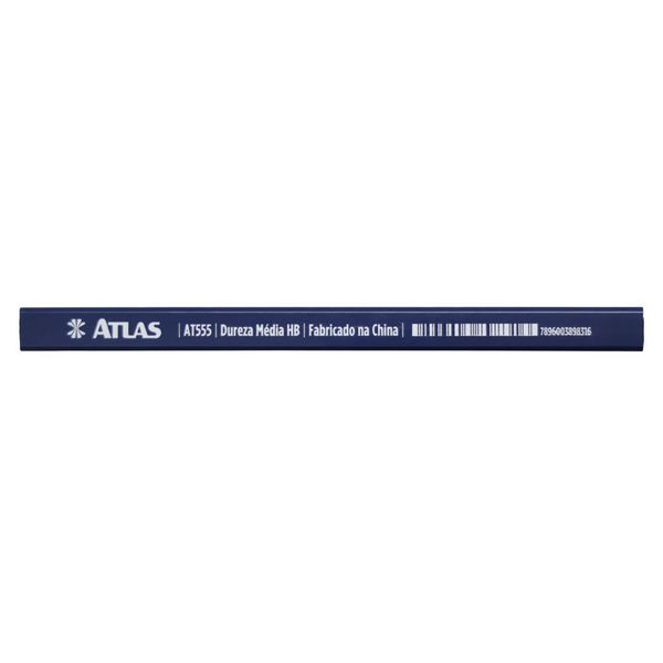 ATLAS.LAPIS DE CARPINTEIRO RETANGULAR AT555