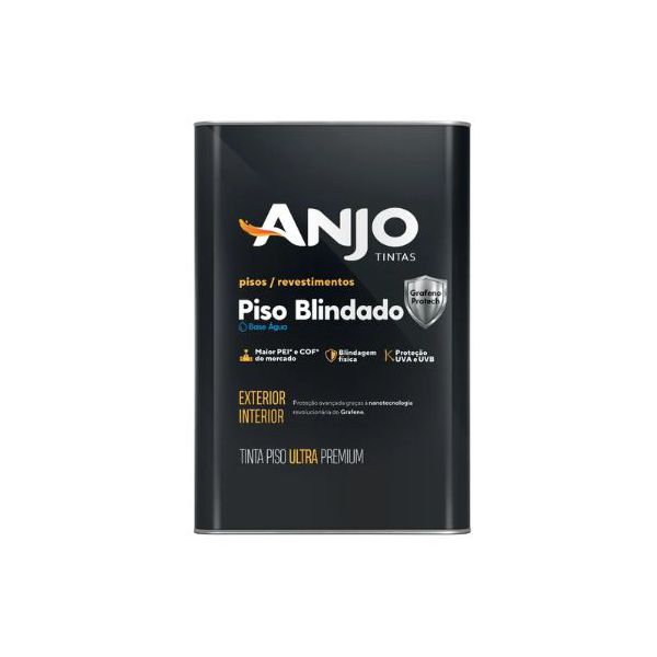 Tinta Piso Blindado Grafeno Base Água Anjo 16L