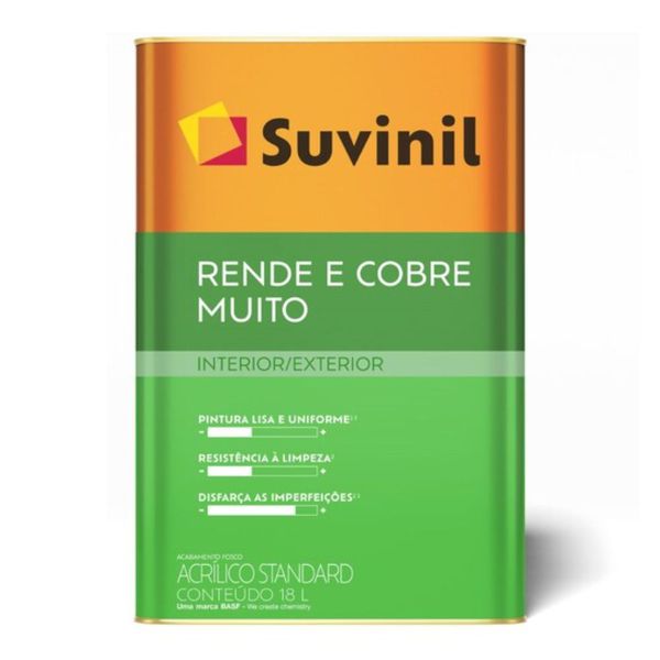 Tinta Rende e Cobre Muito Suvinil 18L - Palha