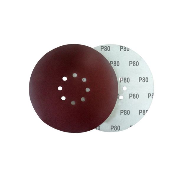 Disco De Lixa 080 225MM 8 Furos NAUBER