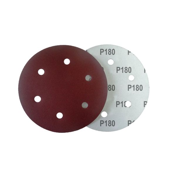 Disco De Lixa 080 225MM 6 Furos NAUBER