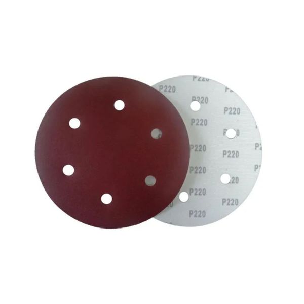 Disco De Lixa 220 225MM 6 Furos NAUBER