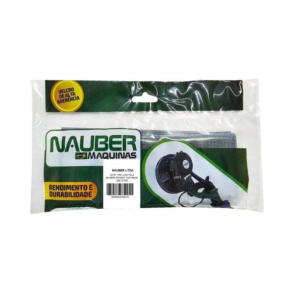Pac 5 Lixas Telada Pronet 70x198MM NAUBER