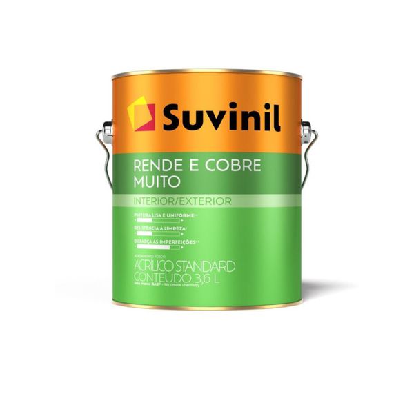 Suvinil Rende e Cobre Muito Acrilico Nevoa Intensa 3,6L