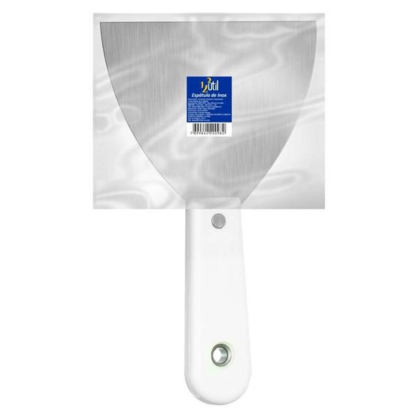 Espátula 120mm Inox - 123Util