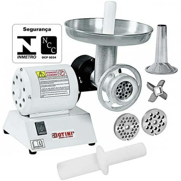 Moedor de Carne Elétrico B09 - Botini Bivolt 