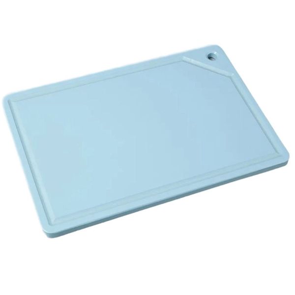 Placa De Corte 10x300x500mm Com Canaleta Azul - Solrac