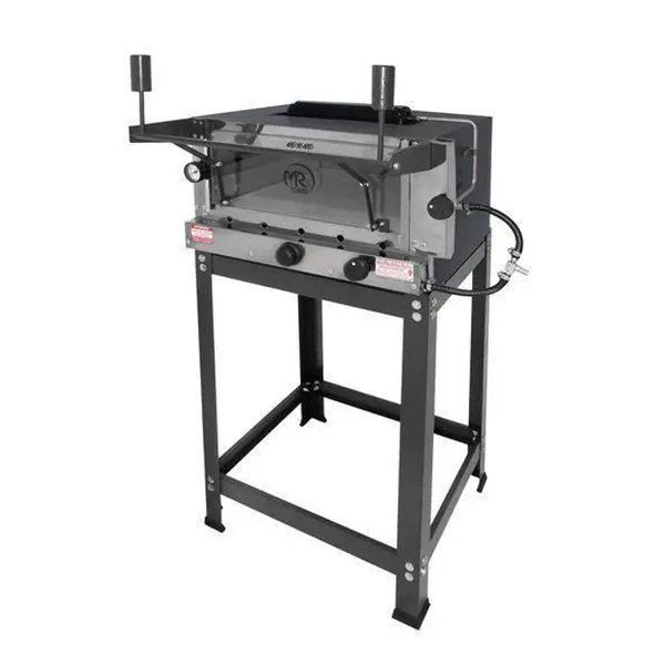 Forno Industrial de Pedra Refratária Com Grill a Gás 45x45 38 Litros - Mr Fogões
