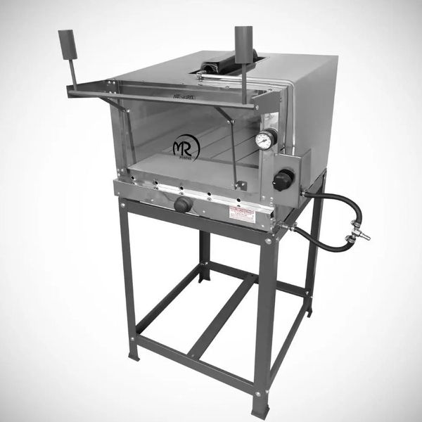 Forno Industrial de Pedra Refratária Com Grill a Gás 45x60 69 Litros - Mr Fogões