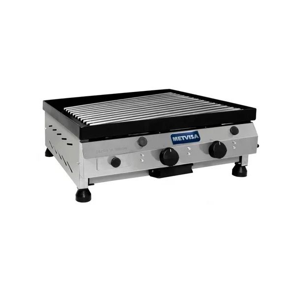 Chapa Char Broiler Gás De 60Cm - Metvisa Ref. Cbg06
