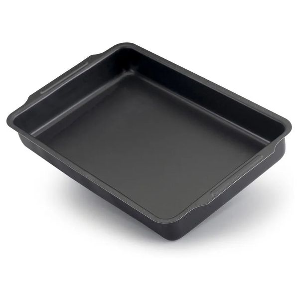 Assadeira Retangular Alta Antiaderente N°4 Tradicional Black - Nacional