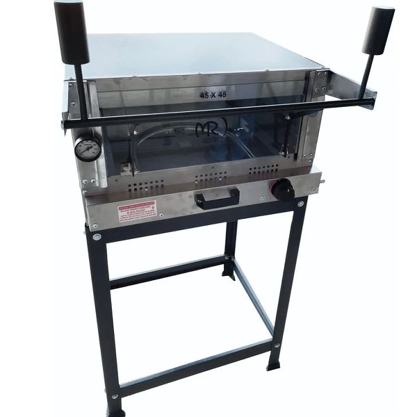 Forno Industrial de Pedra Refratária a Gás 45x45 38 Litros - Mr Fogões