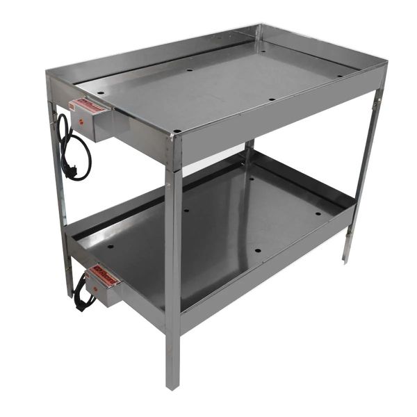 Marmiteiro Elétrico Dupla Banho Maria Inox Para 50 Marmitas 220v - Record